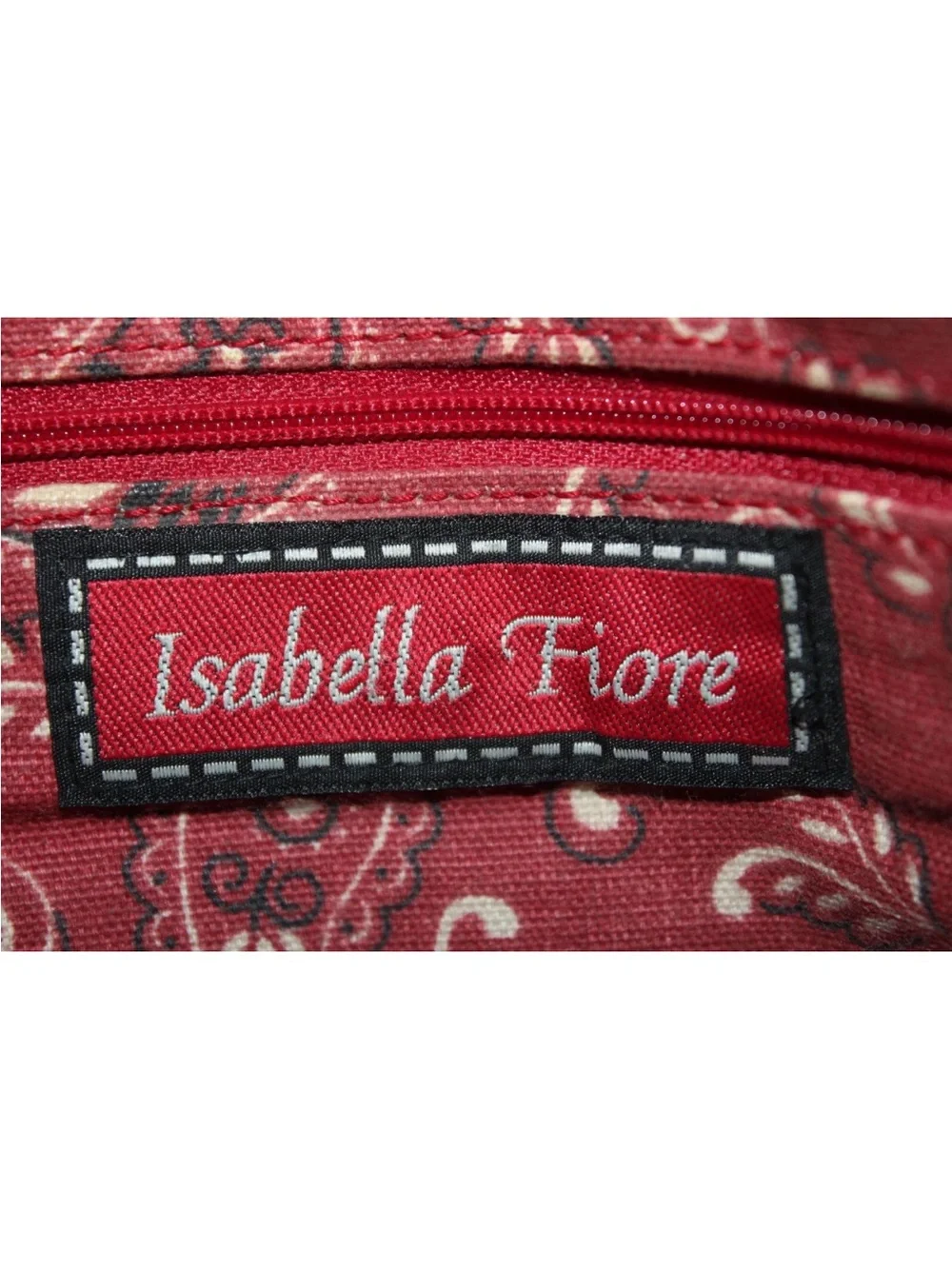 Isabella Fiore Denim PatchworkEmbroidered Boho Flap Hobo Shoulder Bag